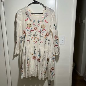 Zara floral dress